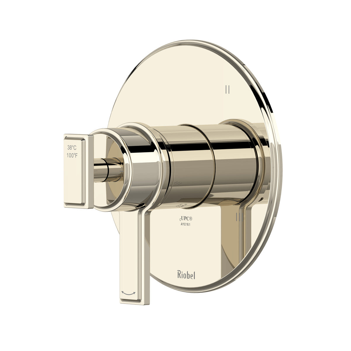 Riobel Manifesto™ 1/2" Therm & Pressure Balance Trim With 5 Functions