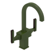 Rubinet Single Hole Dual Handle Lav. Set. (less drain) Green Envy