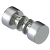 Rubinet Shower Door Knob (set) Satin Nickel