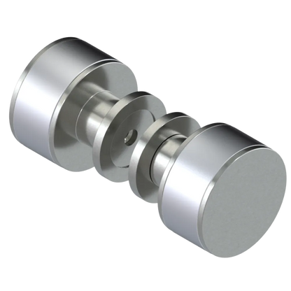 Rubinet Shower Door Knob (set) Satin Nickel