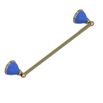 Rubinet Towel Bar 18" Natural Brass