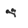 Baril Trim only for single lever wall-mounted lavatory faucet, drain not included