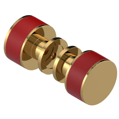Rubinet Shower Door Knob (set) Gold