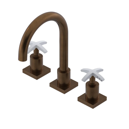 Rubinet Widespread Lav. Set. (less drain) Tuscan Brass
