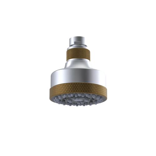 Rubinet 3 FUNCTION SHOWER HEAD Satin Chrome