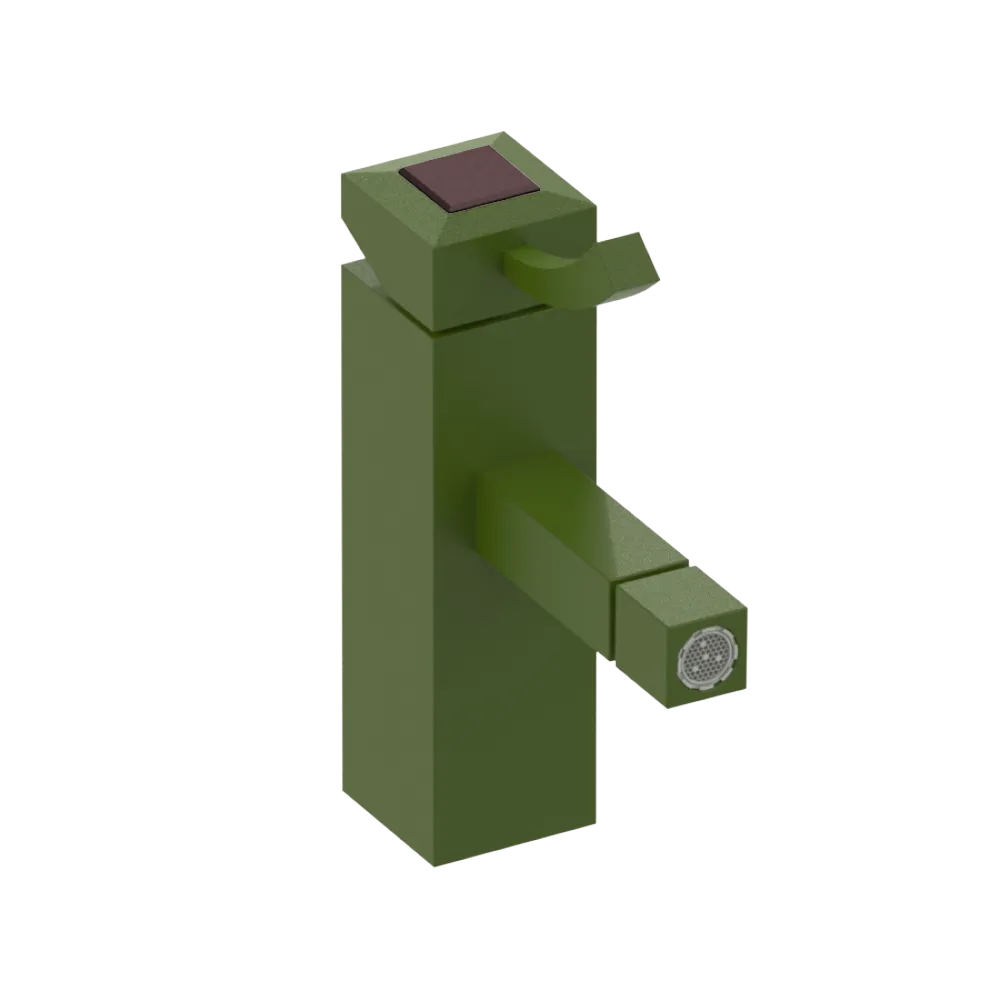 Rubinet Single Control Bidet Fitting (less drain) Green Envy