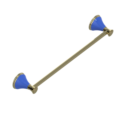 Rubinet Towel Bar 18" Natural Brass