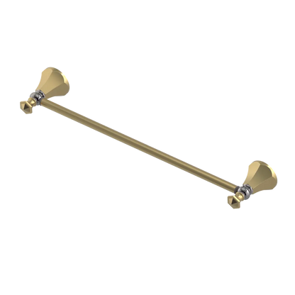 Rubinet Towel Bar 18" Satin Brass