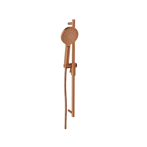 Baril 3-spray sliding shower bar