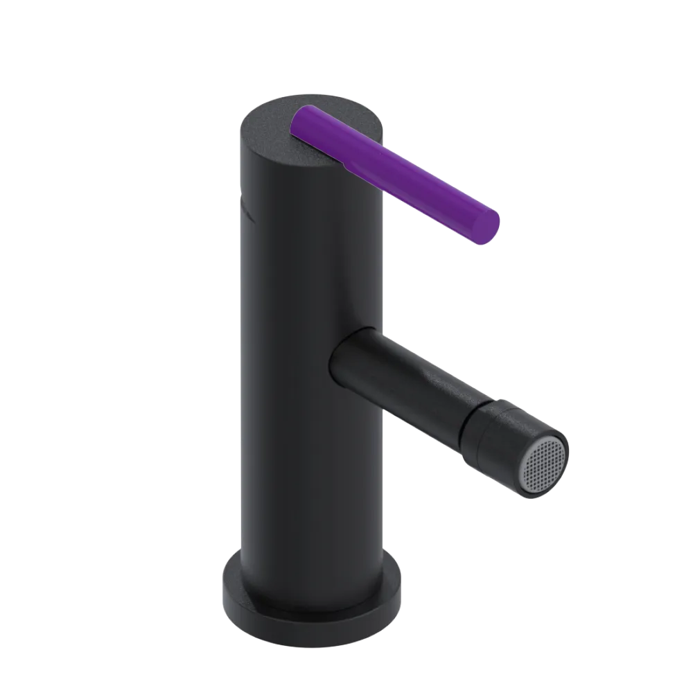 Rubinet Single Control Bidet Fitting (less drain) Matt Black