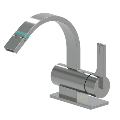Rubinet Single Control Bidet Fitting (less drain) Satin Nickel