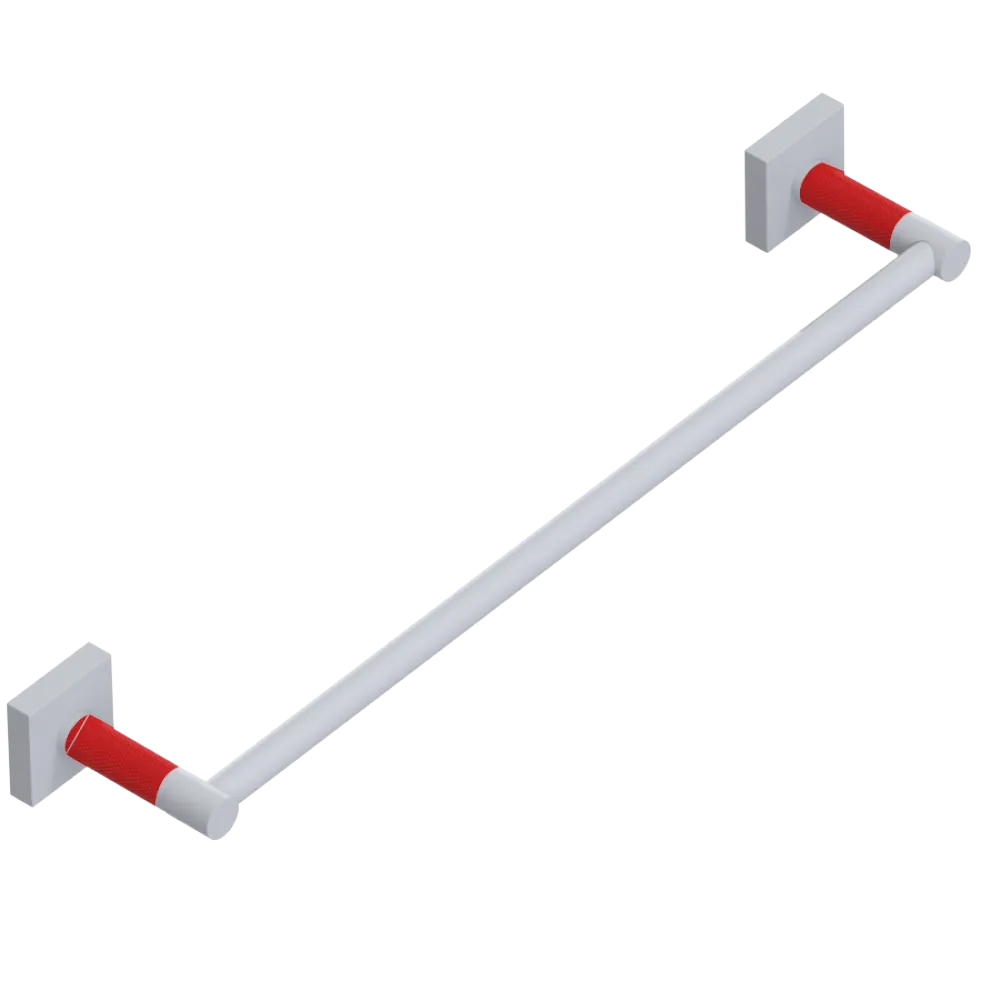 Rubinet 18" TOWEL BAR White