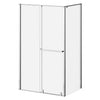 Kalia BALANCIA 48” x 79” sliding shower door with 36” return panel – DR1851/DR1852-115-003/DR1856