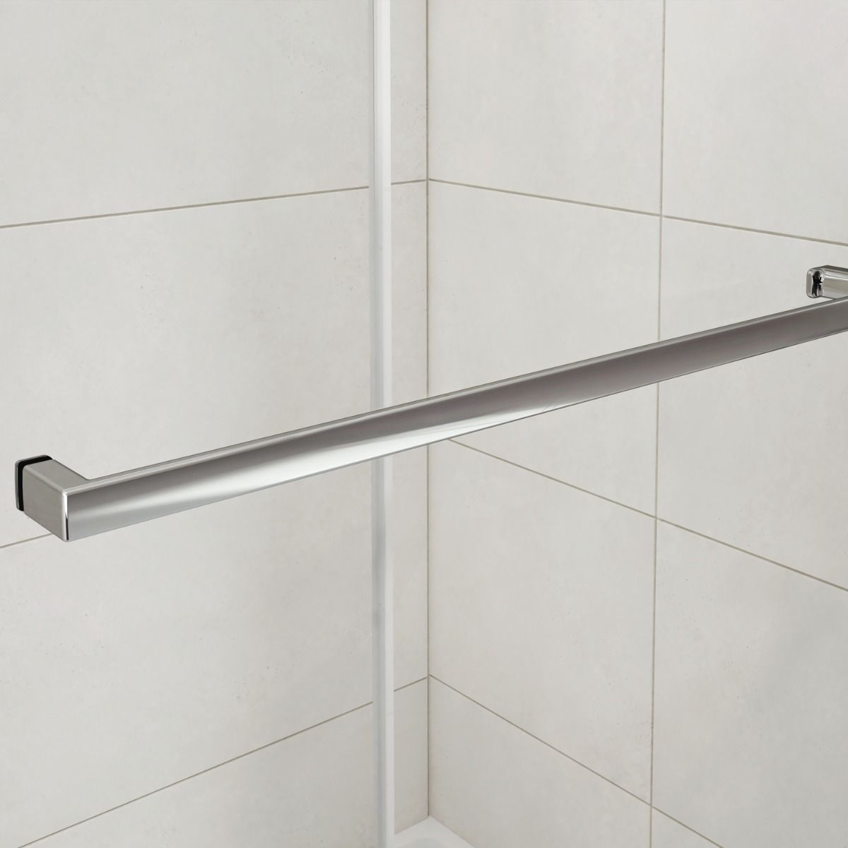 Kalia BALANCIA 48” x 79” sliding shower door with 32” return panel – DR1851/DR1852-115-003/DR1855