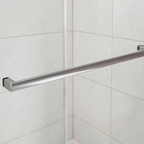 Kalia BALANCIA 48” x 79” sliding shower door with 32” return panel – DR1851/DR1852-115-003/DR1855