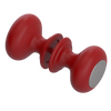 Rubinet Shower Door Knob (set) Maroon