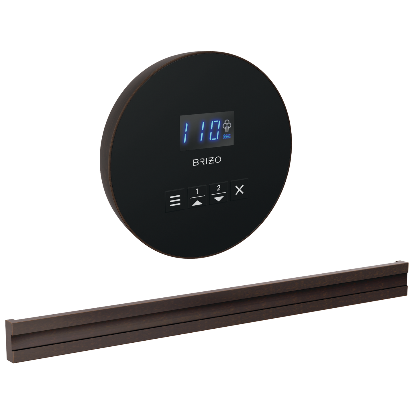 Brizo Round Bilateral Steam Set