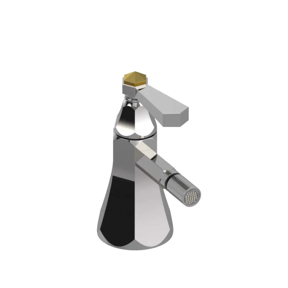 Rubinet Single Control Bidet Fitting (less drain) Polished Nickel