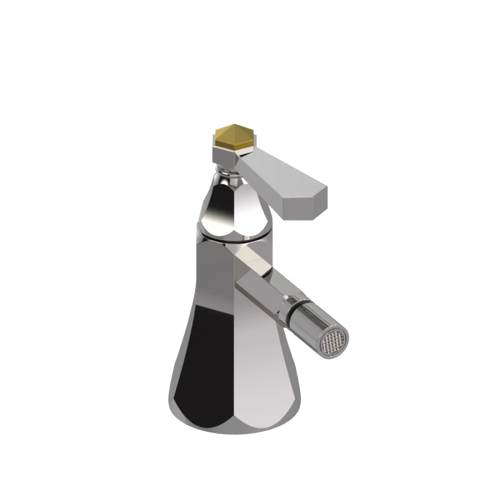 Rubinet Single Control Bidet Fitting (less drain) Polished Nickel