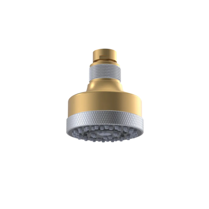 Rubinet 3 FUNCTION SHOWER HEAD Satin Gold