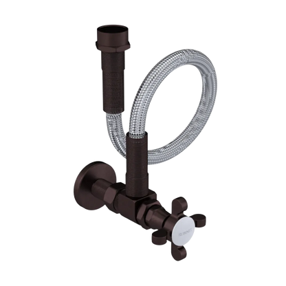 Rubinet Exposed Supply Kit (classic) x2 Tuscan Brass