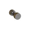 Rubinet Shower Door Knob (set) Polished Nickel