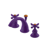 Rubinet Widespread Lav. Set. (less drain) Purple Haze