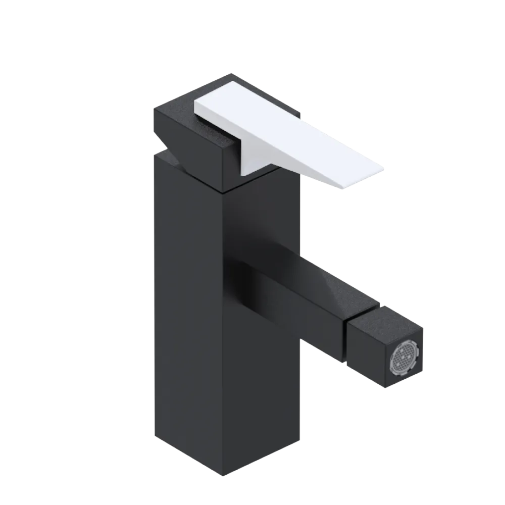 Rubinet Single Control Bidet Fitting (less drain) Matt Black