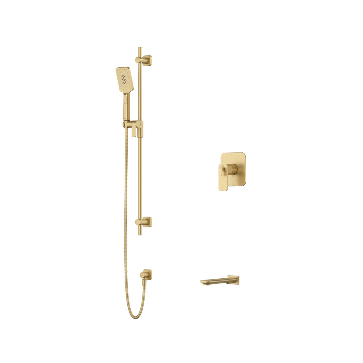 Riobel Equinox Shower Kit 1244 Trim With Spout - TKIT1244EQ