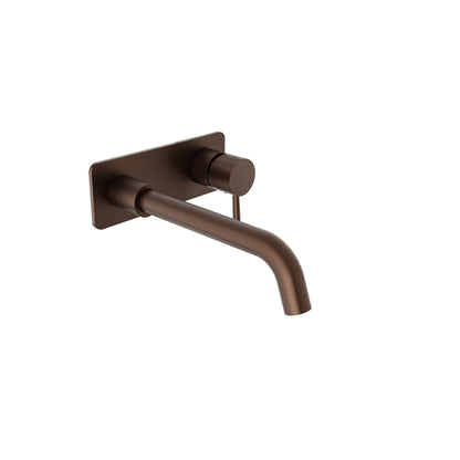 Baril Single lever wall-mounted lavatory faucet, drain not included