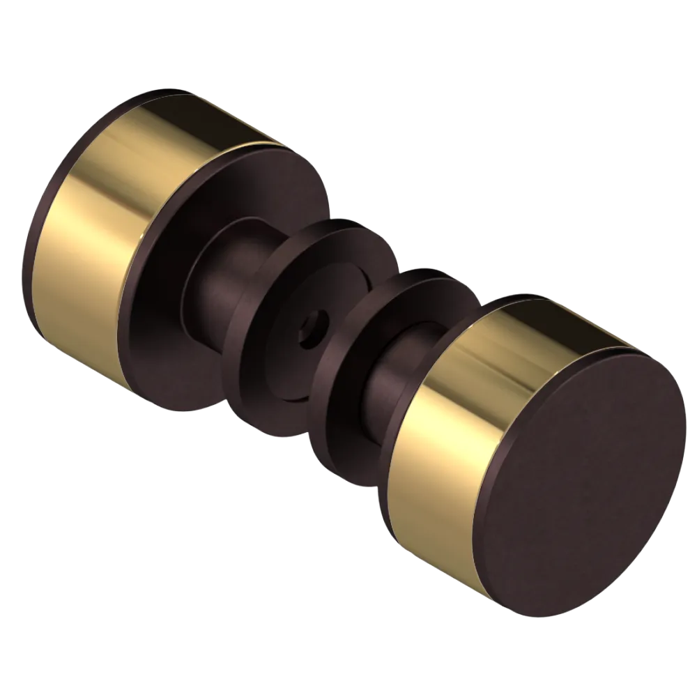 Rubinet Shower Door Knob (set) Oil Rubbed Bronze