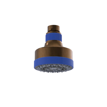 Rubinet 3 FUNCTION SHOWER HEAD Tuscan Brass