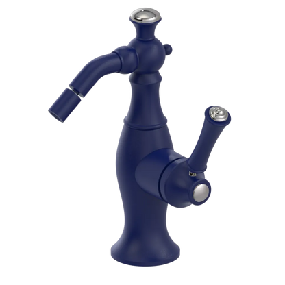 Rubinet Single Control Bidet Fitting (less drain) Midnight Blue