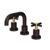 Rubinet Widespread Lav. Set. (less drain) Oil Rubbed Bronze