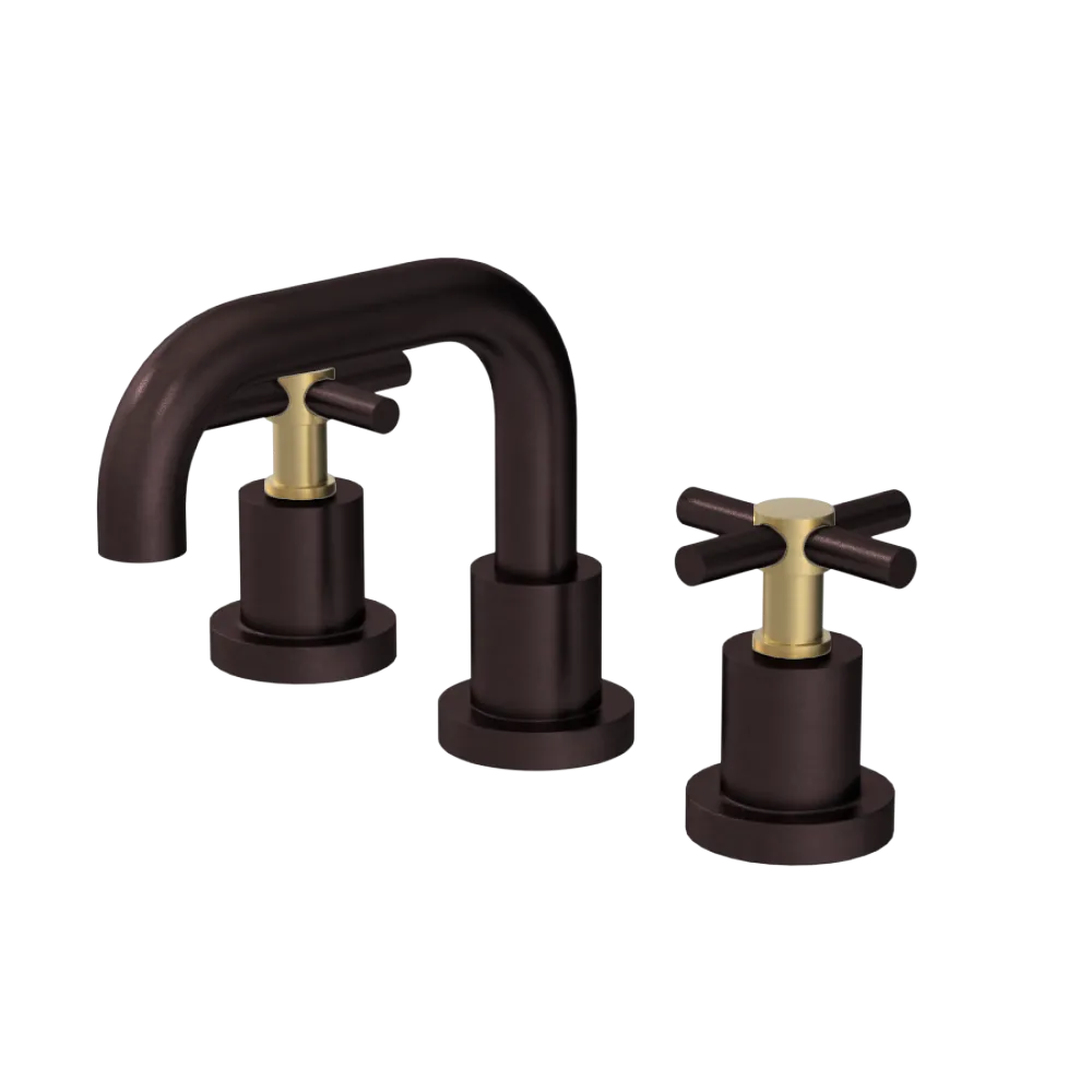 Rubinet Widespread Lav. Set. (less drain) Oil Rubbed Bronze