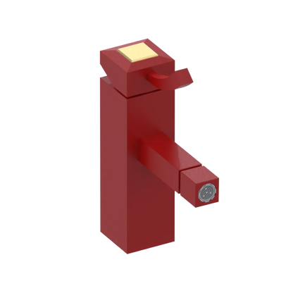Rubinet Single Control Bidet Fitting (less drain) Maroon