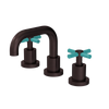 Rubinet Widespread Lav. Set. (less drain) Oil Rubbed Bronze