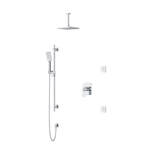 Riobel Equinox Shower Kit Type T/P With 2 Body Jets