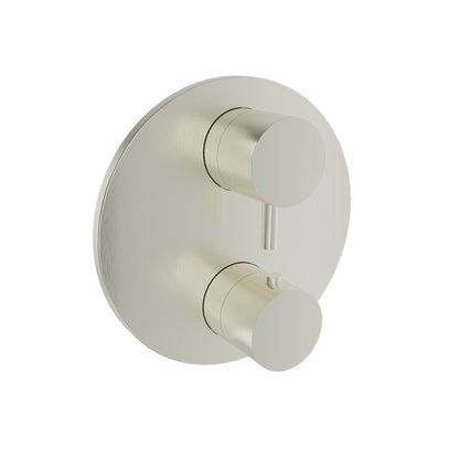 Baril Complete thermostatic pressure balanced shower valve with 3-way diverter