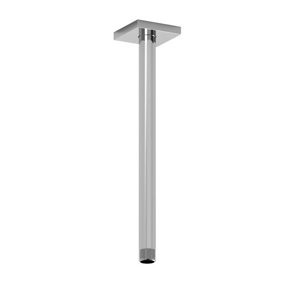 RIOBEL 12" Ceiling Mount Shower Arm With Square Escutcheon