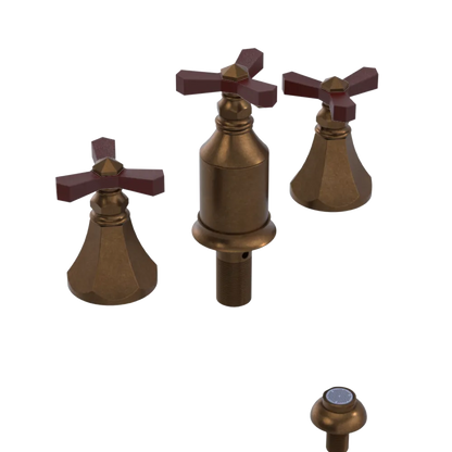 Rubinet Bidet Fitting with Spray, Diverter, and Vacum Breaker (Less Drain) Oil Rubbed Bronze