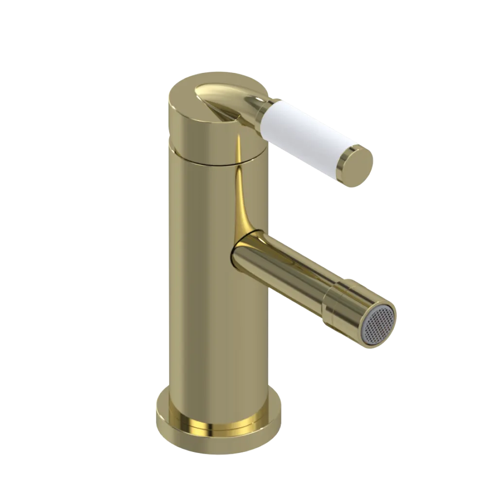 Rubinet Single Control Bidet Fitting (less drain) Gold