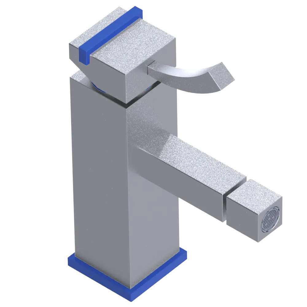 Rubinet Single Control Bidet Fitting (less drain) Satin Chrome