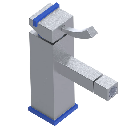 Rubinet Single Control Bidet Fitting (less drain) Satin Chrome