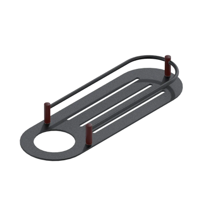 Rubinet Shelf Only Matt Black