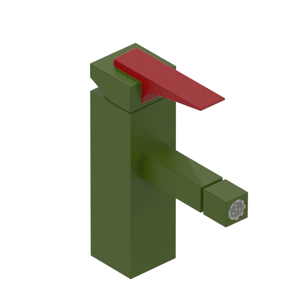 Rubinet Single Control Bidet Fitting (less drain) Green Envy