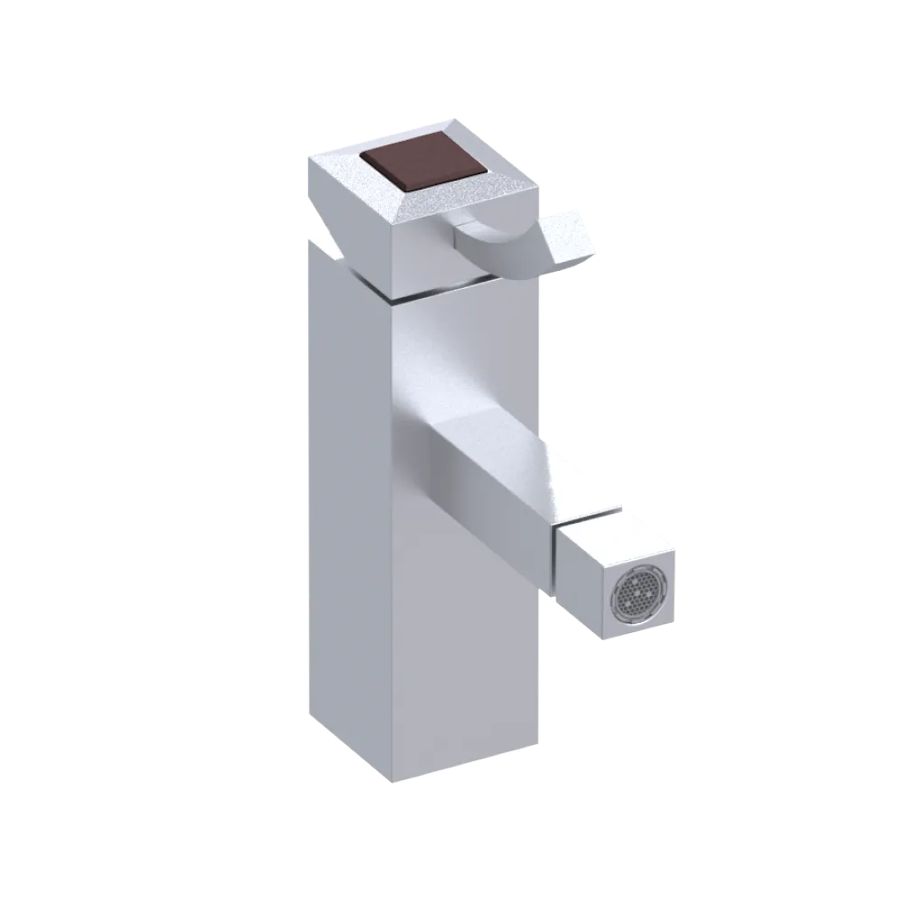 Rubinet Single Control Bidet Fitting (less drain) Satin Chrome