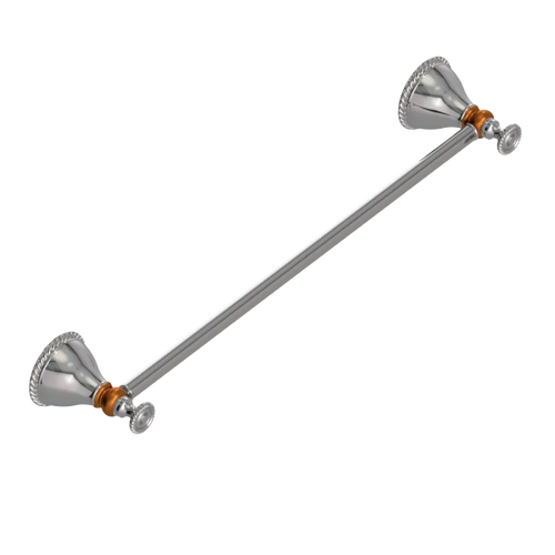 Rubinet Towel Bar 24" Polished Nickel