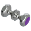 Rubinet Shower Door Knob (set) Satin Nickel