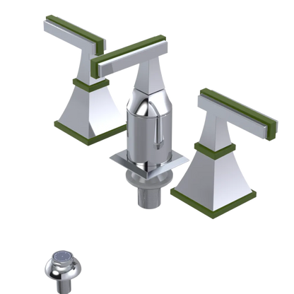 Rubinet Bidet Fitting with Spray, Diverter, and Vacum Breaker (Less Drain) Chrome